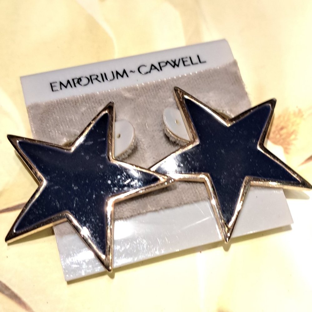 Vintage Star Earrings